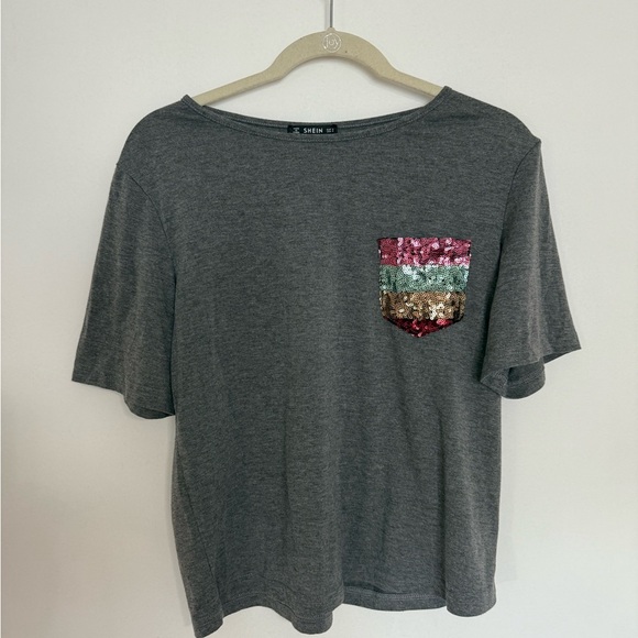 Gray Crop Top - Picture 1 of 4
